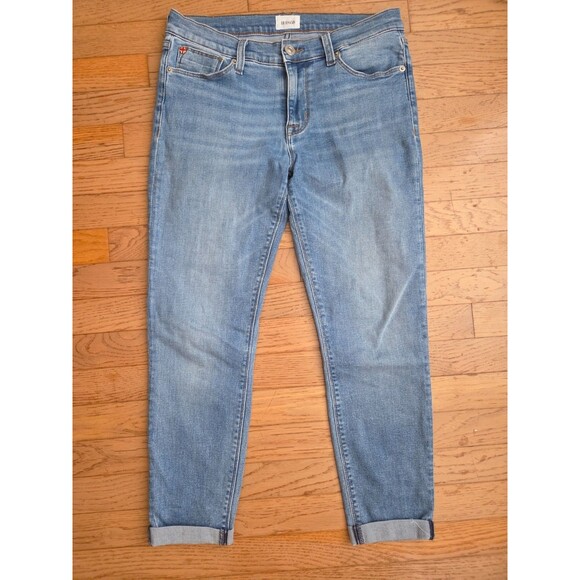 Hudson Denim - Hudson Jeans Women's Size 29" Denim Light Washed Blue Harkin Crop Super Skinny